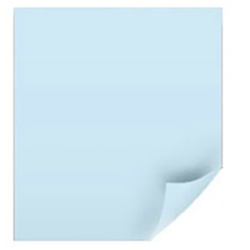 Liner en PVC armé de 150/100ème-Couleur Bleu clair-Rouleau de 45 ML