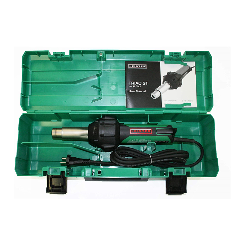 Leister Triac ST réglage électronique 230V 7A 1600W 50/60Hz-Valisette verte