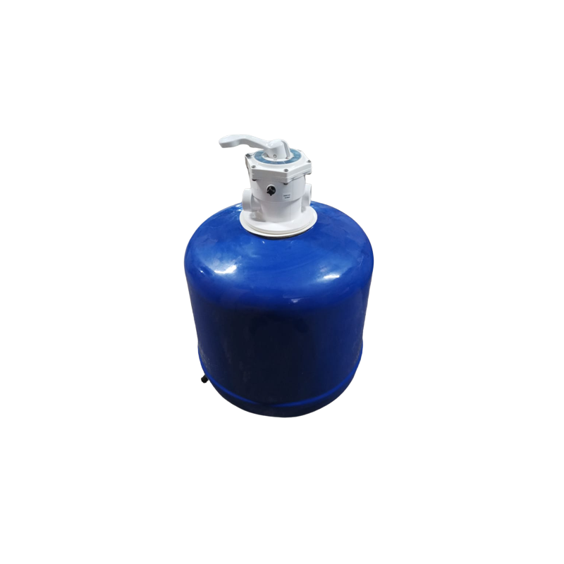 Filtre à Sable Laminé FLT650 Bleu-15m3/h-D650-TOP-Charge150kg-Sans Raccord