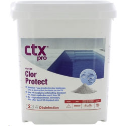CTX400 Stabilisant en poudre Spécial Eau Saline ou Chlore Non Stabilisé - 4.5Kg