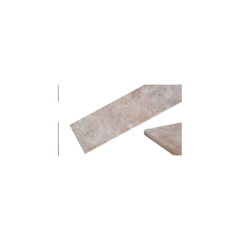 Margelle 61cm x 33cm x 3cm Travertin Light