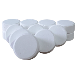 Chlore Choc Pastilles 50% - 5Kg - Galet de 20g - La Piscine de Tahiti