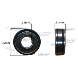 Roulement 6202 SBP-TDA75-TDA100 AV/AR