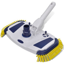 Tête D'aspiration Avec Brosse Latérale Jaune Bice Color-Sous Blister