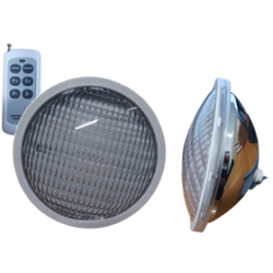 Ampoule HJ7008S-PAR56-Led 25W RGB 12V AC-Avec télécommande