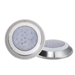 Projecteur Inox Extra-Plat LED Blanche-35W-12VAC Pour Béton