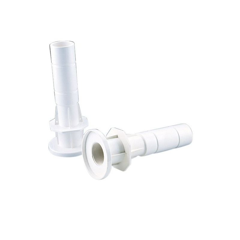 Traversée De Paroi Pour Piscine Liner à Visser Ø63mm/femelle à coller Ø50mm