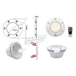 Projecteur Led Blanc Chaud R8 Pour Niche Complète PAR56-40W-4000K