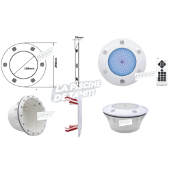 Projecteur Led RGB-R18 Pour Niche Complète PAR56-40W