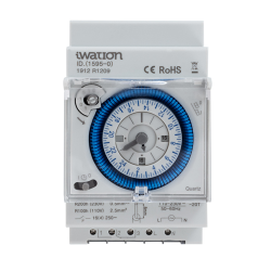 Horloge analogique 24 H-110-230V-16 A-250V-AC-50/60Hz