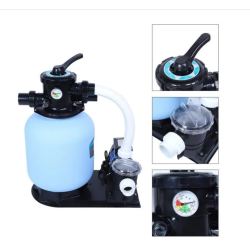 Filtration complète système Combo filtre 4.5m3/h et pompe 0.25Kw