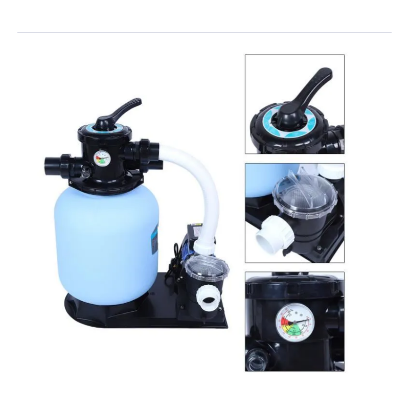 Filtration complète système Combo filtre 4.5m3/h et pompe 0.25Kw