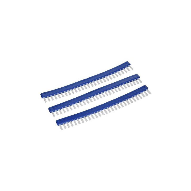 Brosse De Remplacement Bleu (3 Pièces)-22cm