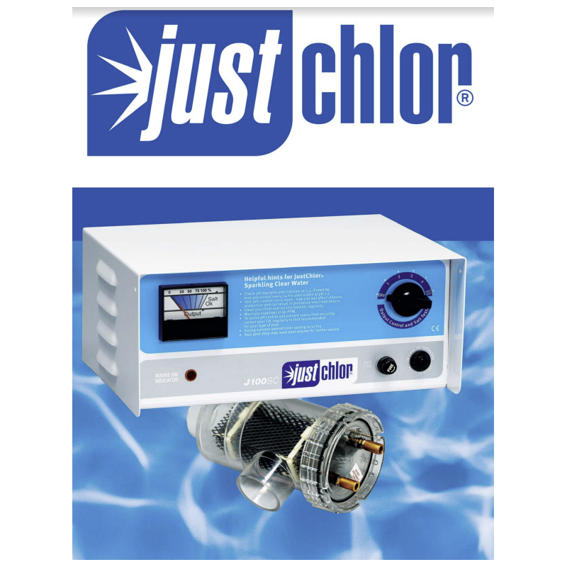 J200STD-Electrolyseur au Sel JUSTCHLOR 200 standard MK6(nettoyage manuel)