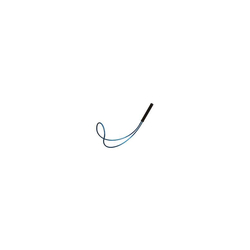 CRSV46-Crochet de sauvetage en aluminium anodisé pole blue 46cm