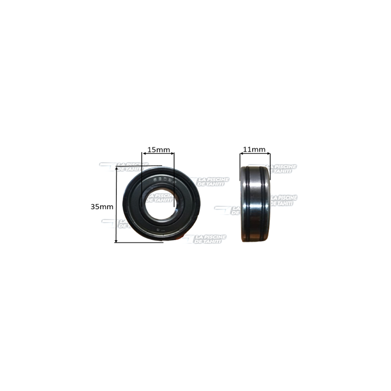Roulement 6202 SBP-TDA75-TDA100 AV/AR