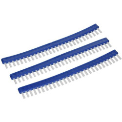 Brosse De Remplacement Bleu (3 Pièces)-22cm