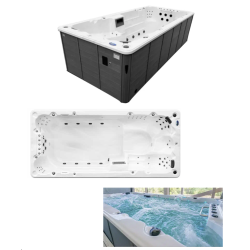 Spa de Nage CALGARY 6 places- 1 Couchette 5 Assises